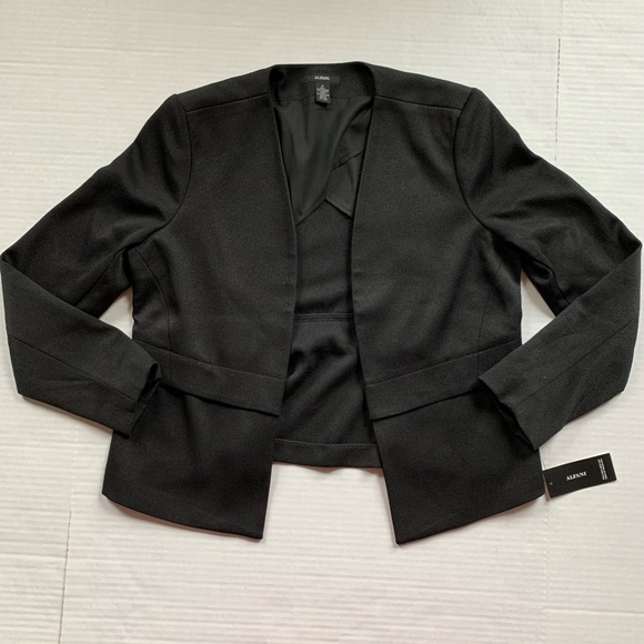 ALFANI Black Blazer - Picture 1 of 3